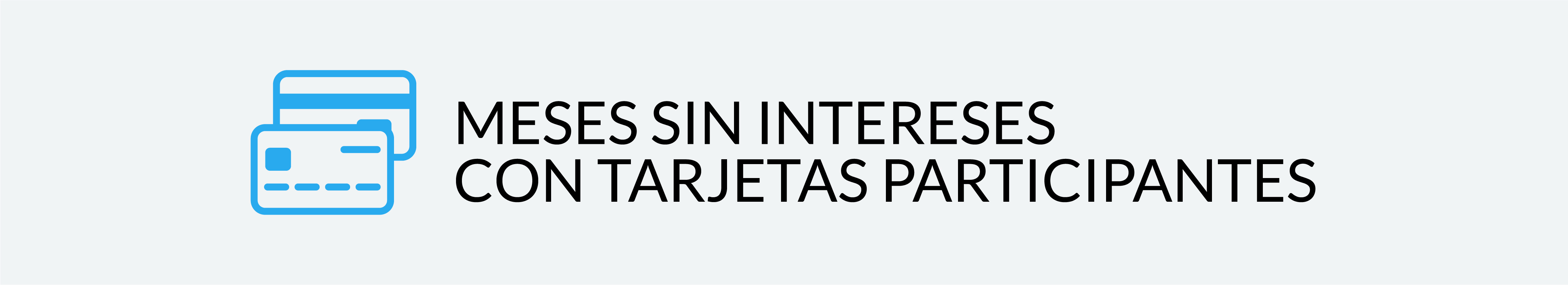 Meses sin intereses